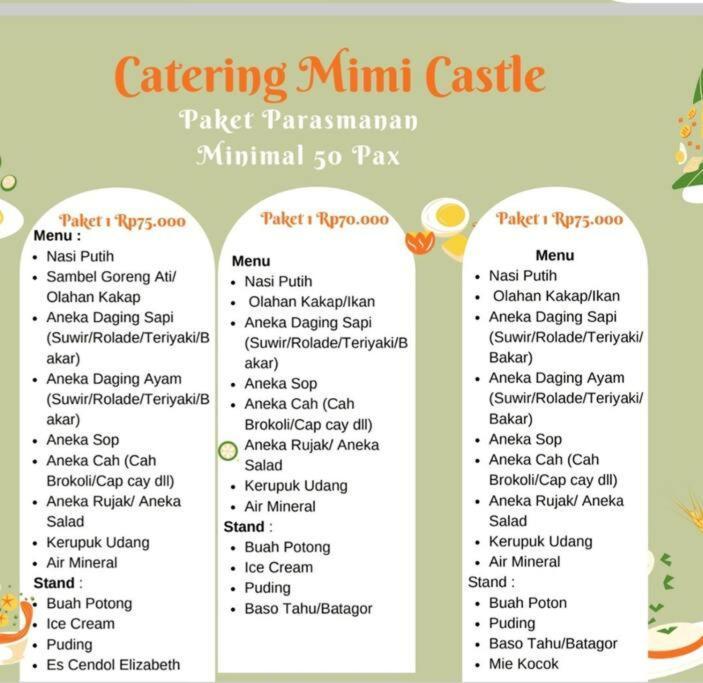 Mimi Castle Full Ac 1200M2 Private Villa Dan Pool Parongpong Lembang Cihanjuang Luaran gambar